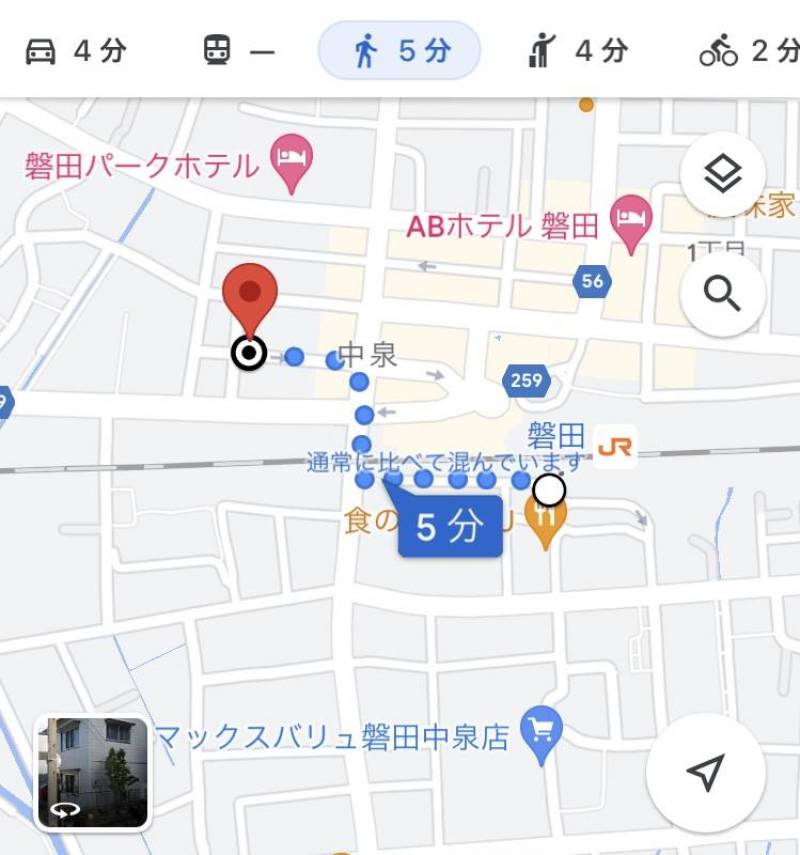 磐田駅から徒歩5分です