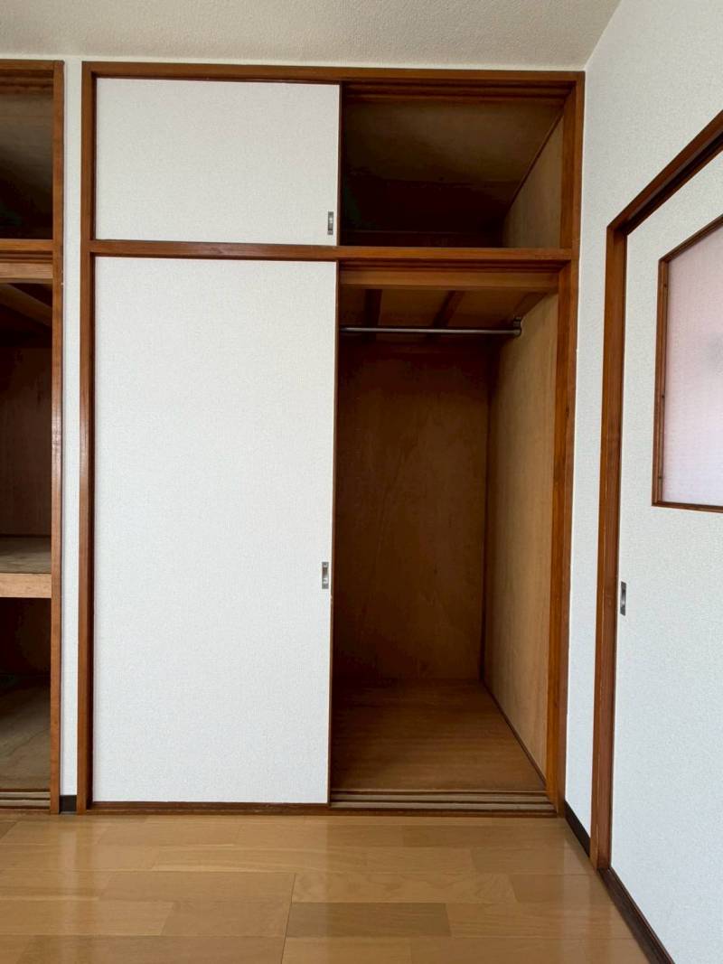 クローゼットは２つあります。