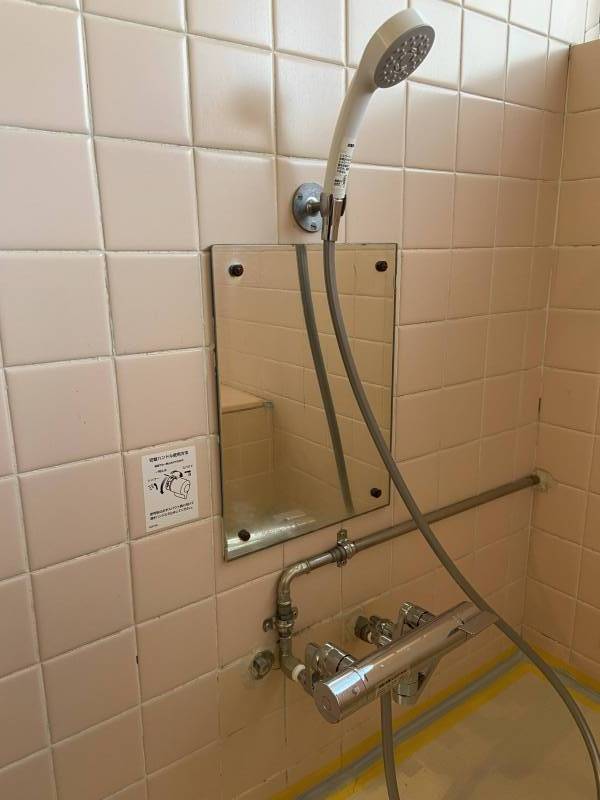 水栓にシャワーも新設です！
