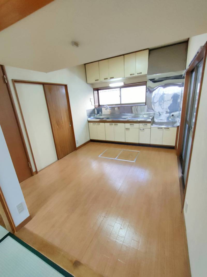 ダイニングキッチン
シンクは広々2シンク