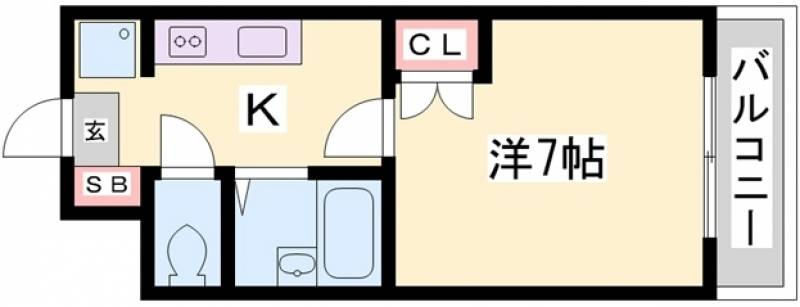 南向きで眺望良好、ロフトがついています。