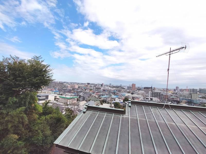 厚木の花火大会も見えます
