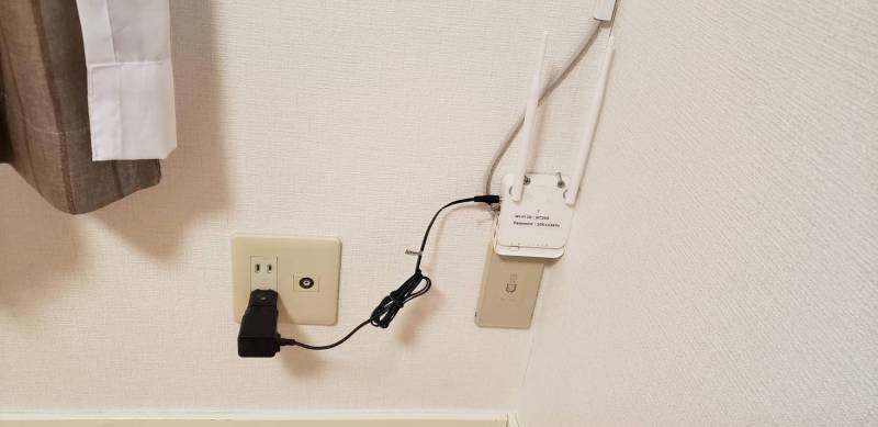 入居当日からインターネット無料で使えます。