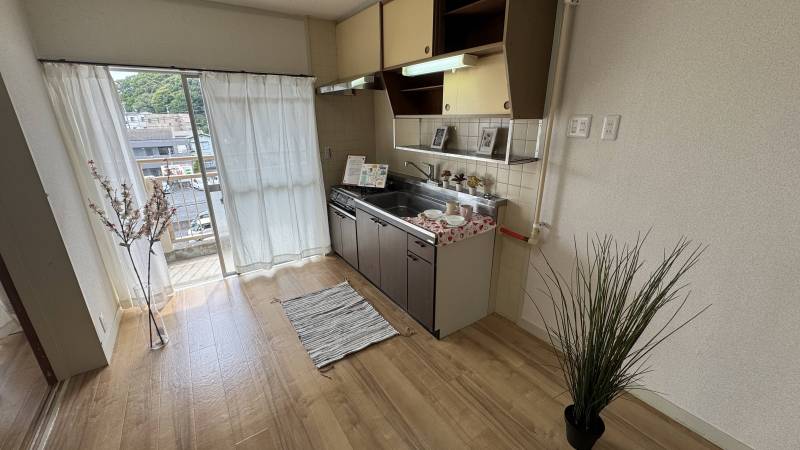 明るいキッチン！