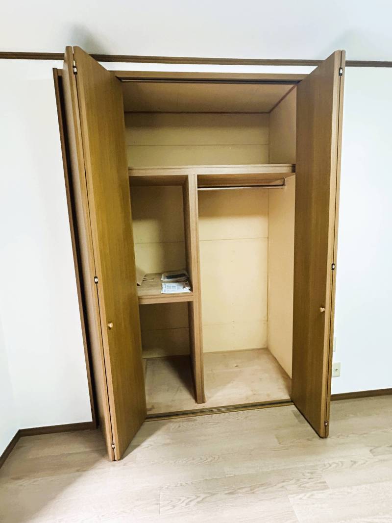 使いやすい収納クロゼット