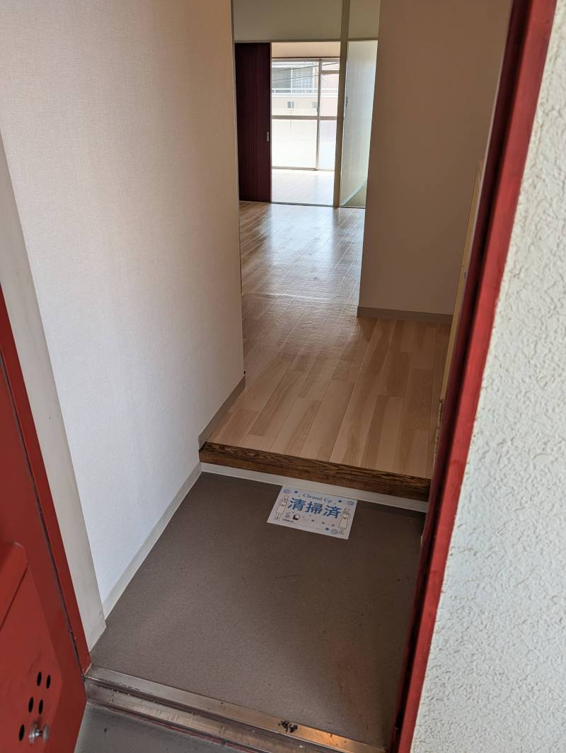 明るい玄関&Pi;