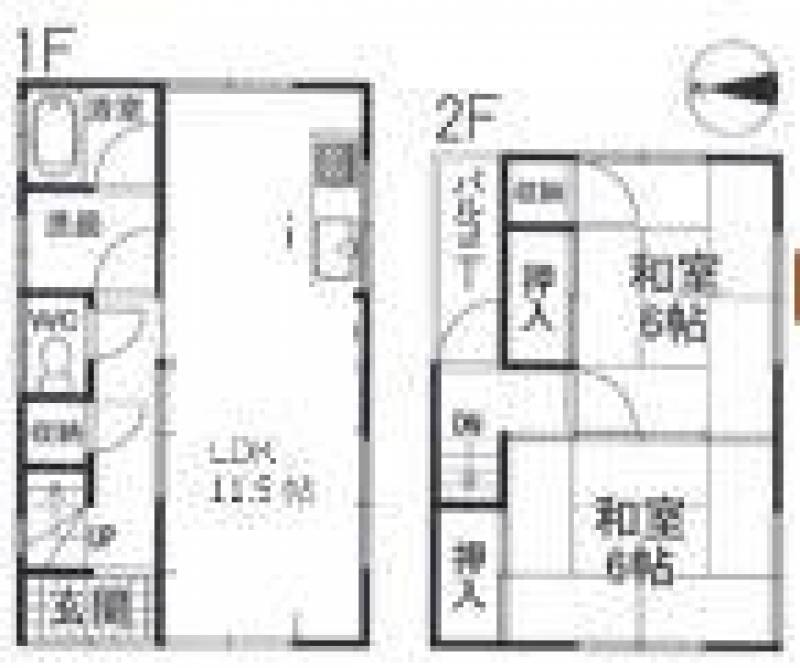 使い勝手のよい２LDK