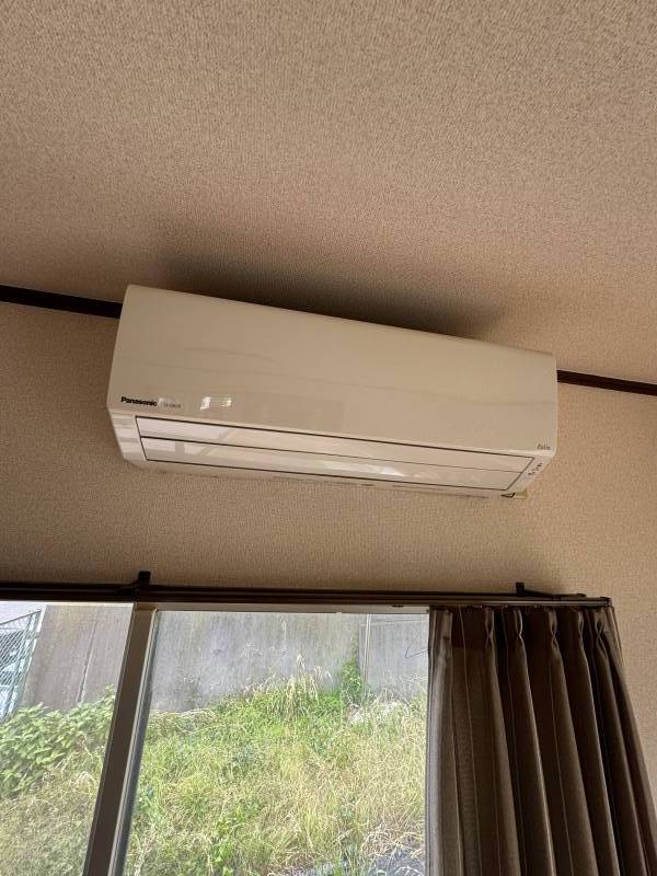 エアコン完備です