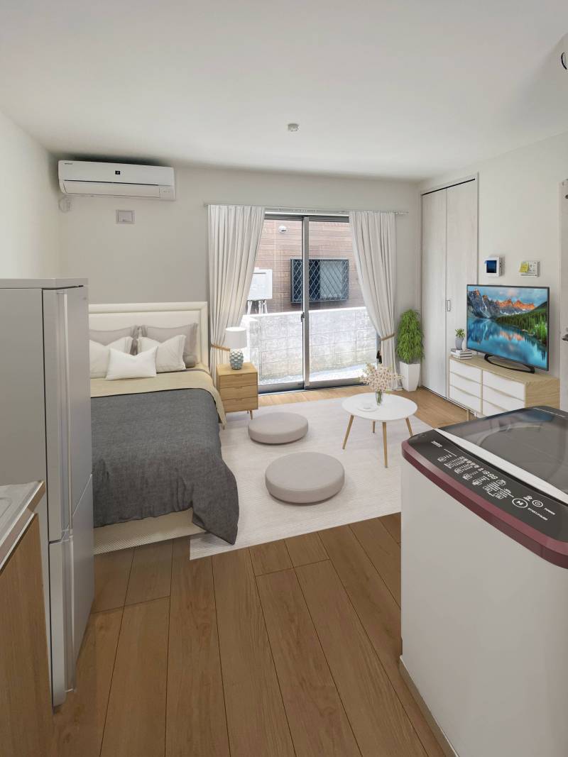 CGモデルルームです
家具が入るとこんなイメージです