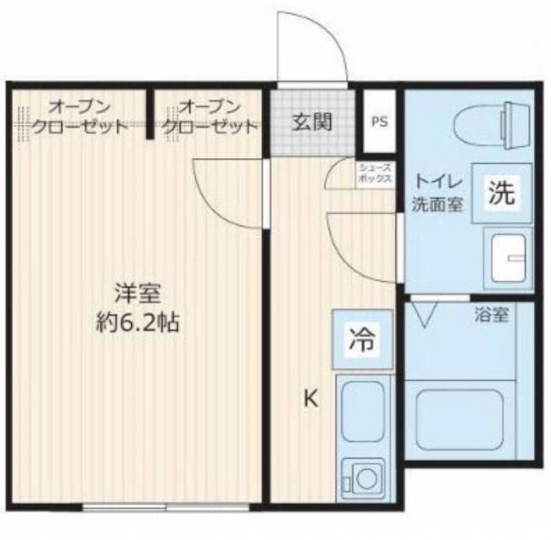 使いやすくて掃除もしやすいコンパクトな間取り