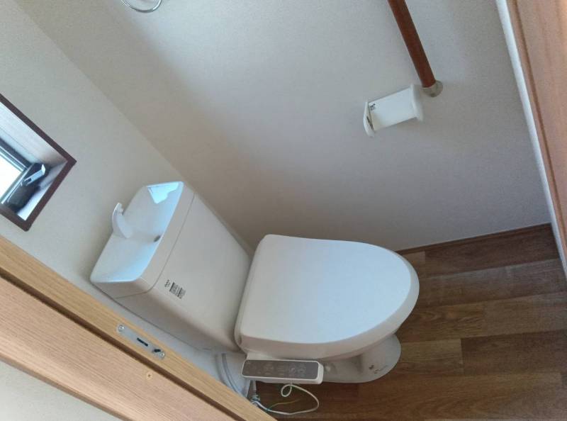 トイレも明るいです。