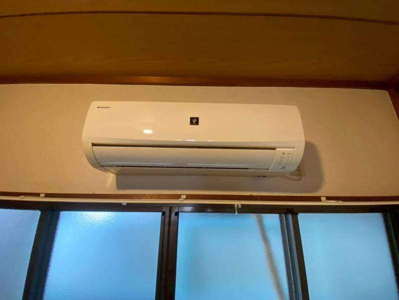 エアコン一台付きです