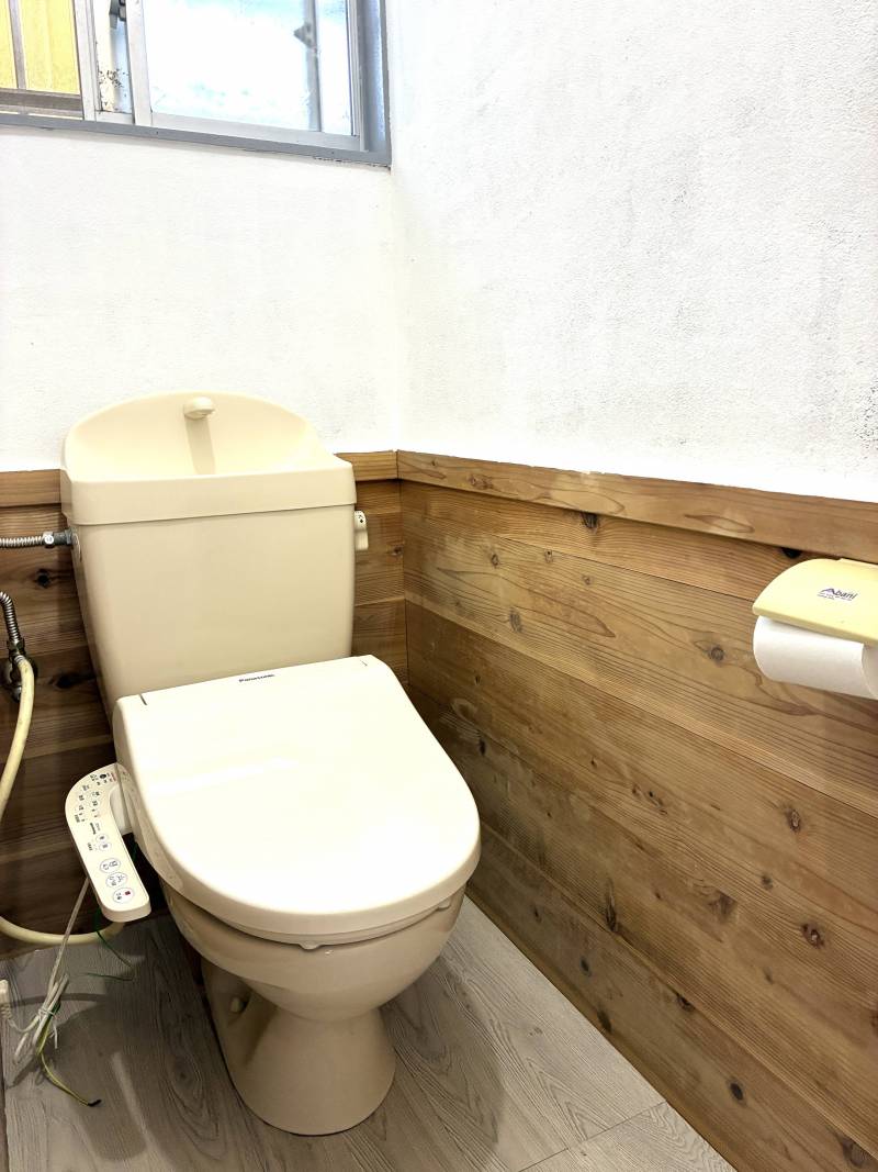 温水洗浄便座完備！