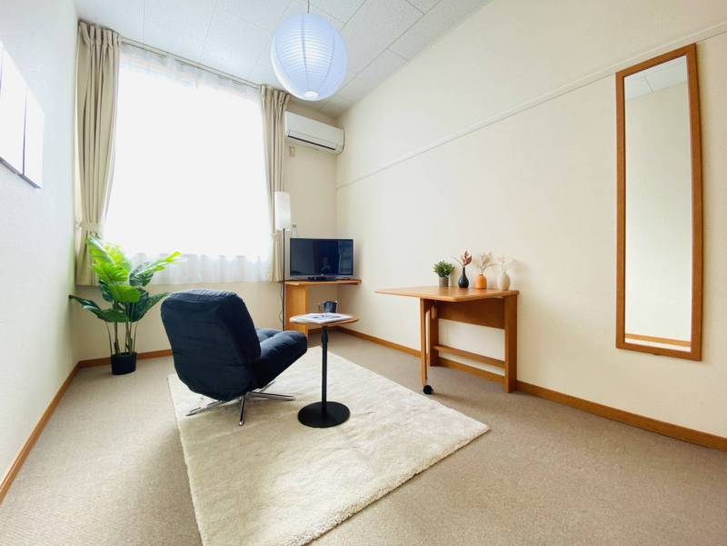 モデルルーム(204)の写真です。203も同型です。