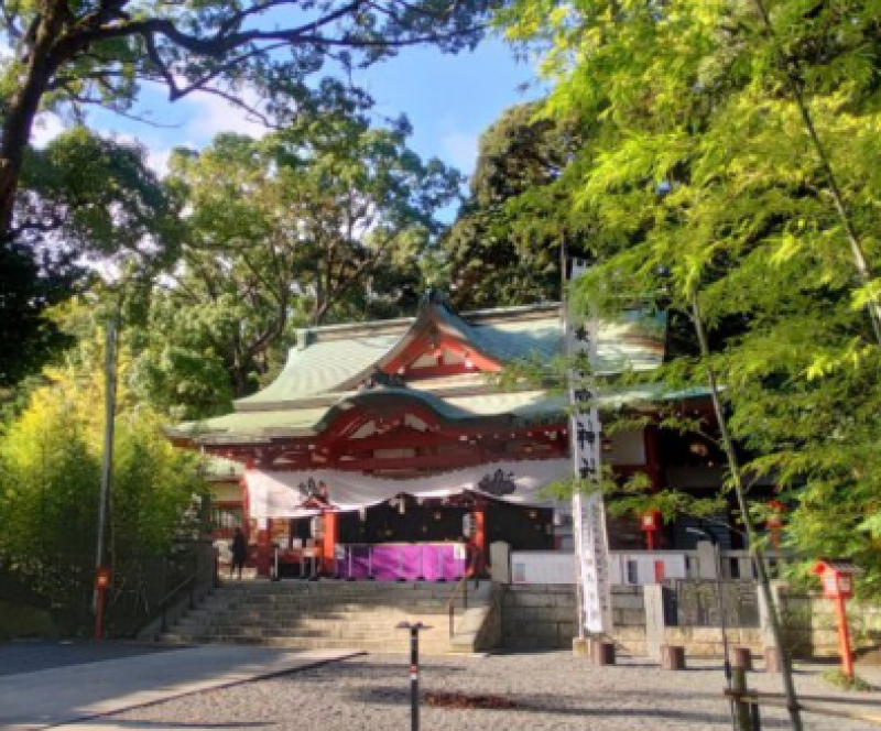 すぐ近くに、来宮神社がございます。