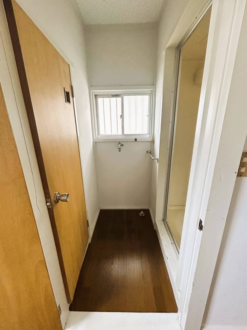 室内洗濯機置き場