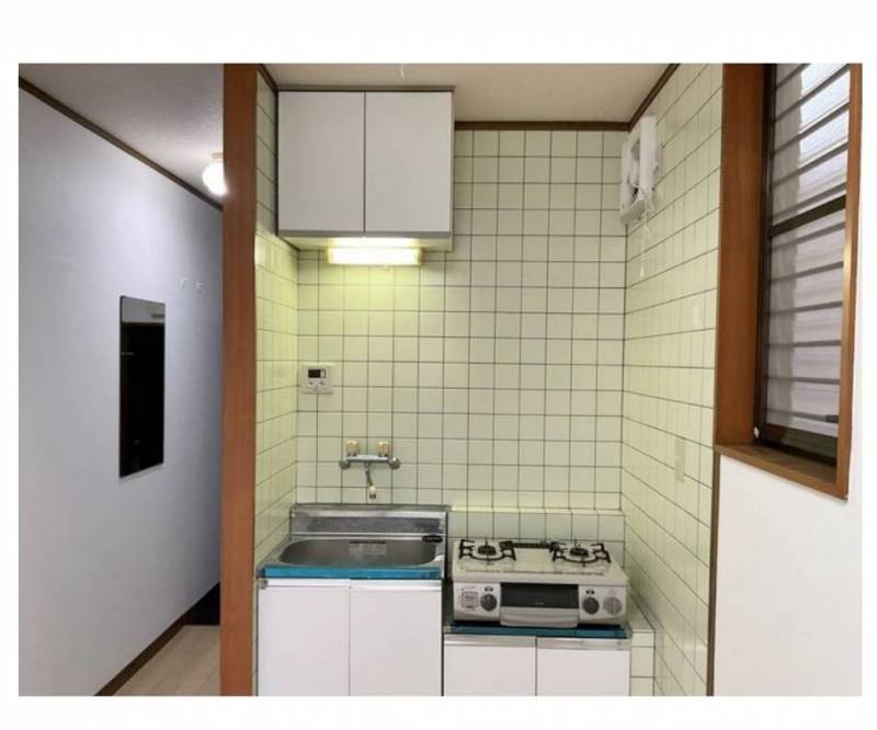 使いやすい2口ガスコンロ。グリル付き。(IHご希望は応相談)