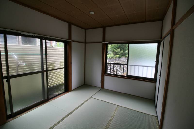部屋（北側）。
