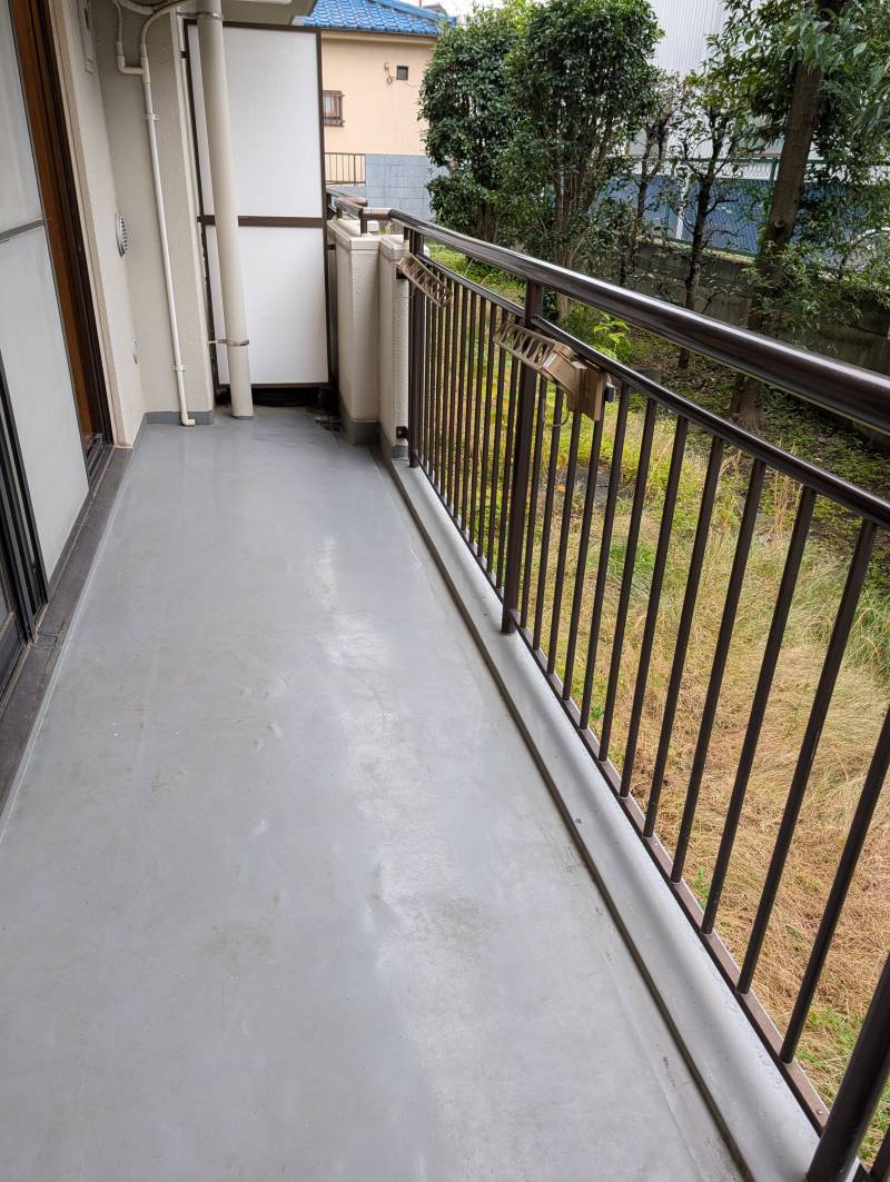 物干金具、バルコニー