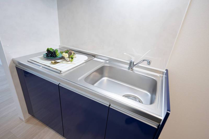 流し台が広いので、使いやすいです。