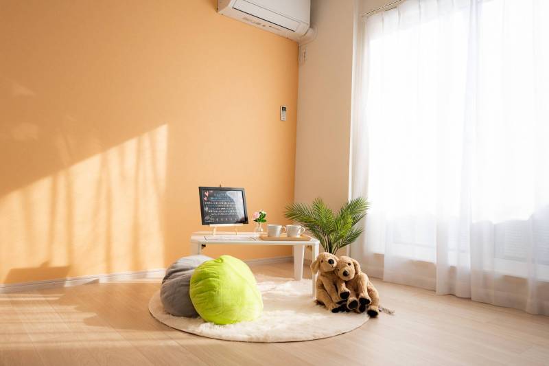 南向きで暖かい部屋です