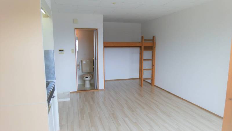 ロフト付き広めのワンルーム