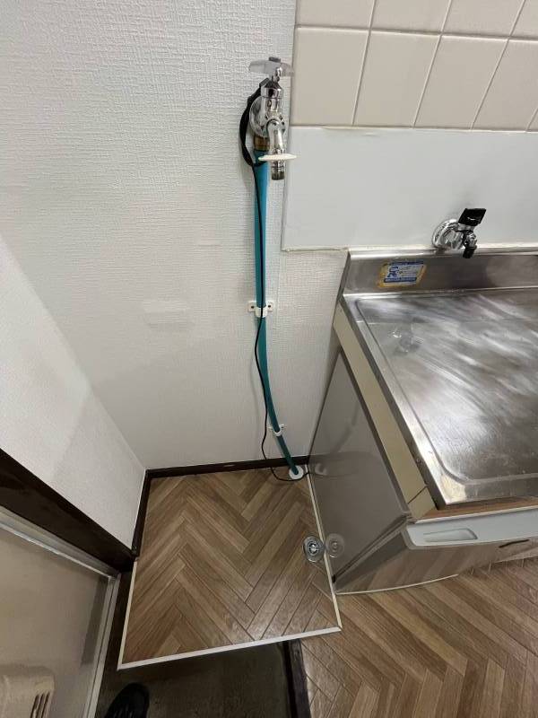 屋内洗濯機置き場