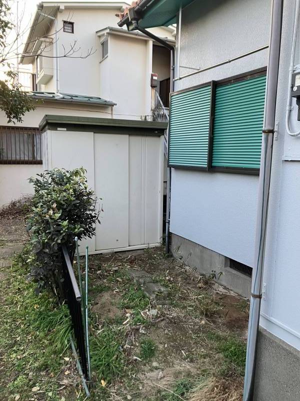 物置が２つあります。