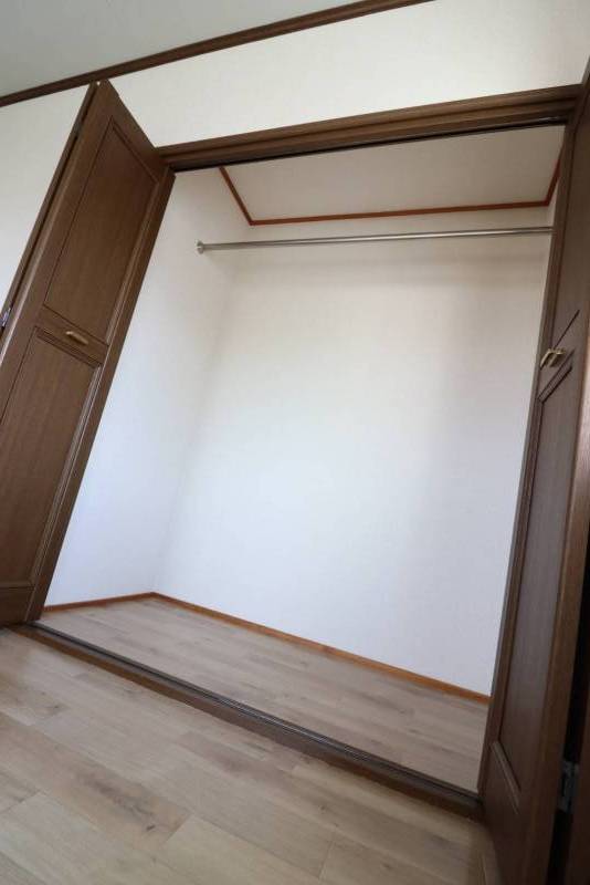 広々クローゼット