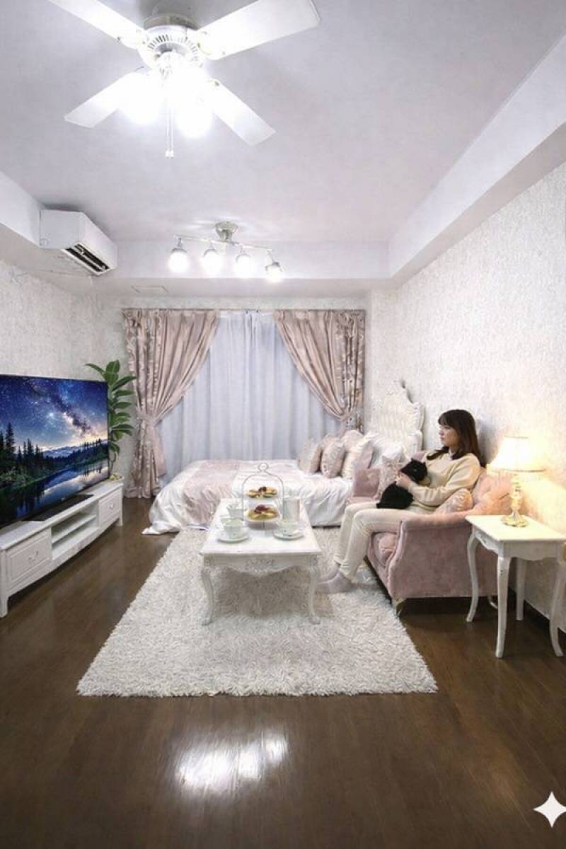 白いつまらない賃貸の壁紙に飽きた方のためのお部屋