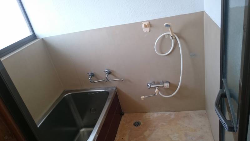 風呂場も十分な広さです。