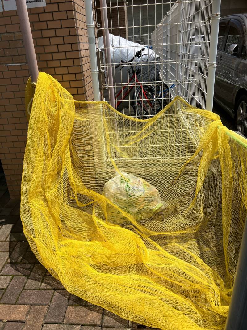ゴミ置き場です。きれいに管理されています。