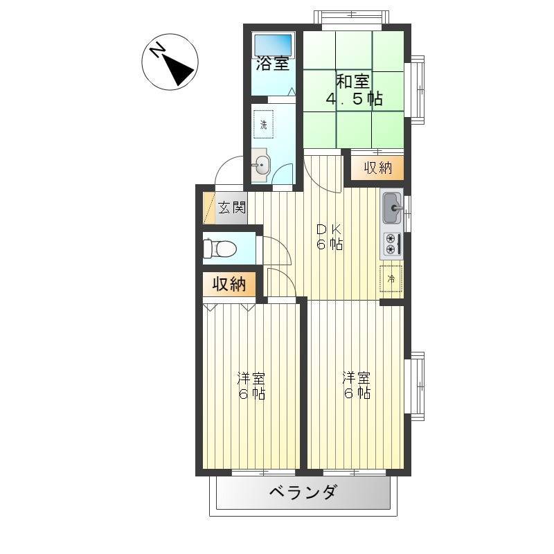 使いやすい間取りです