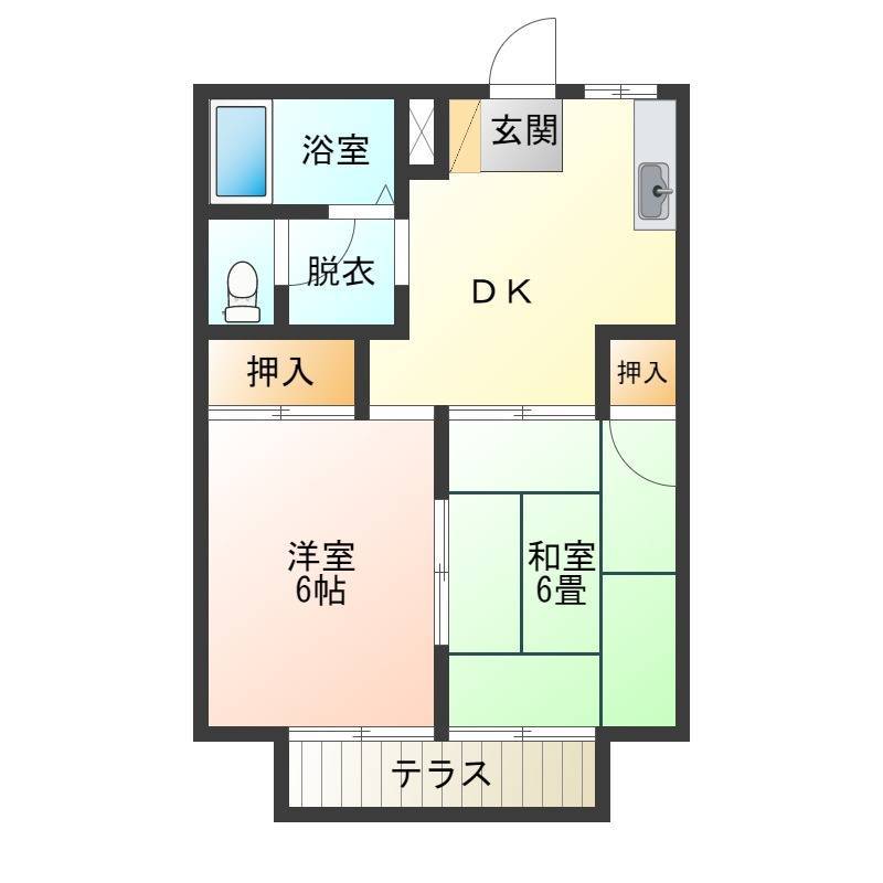 間取り図になります