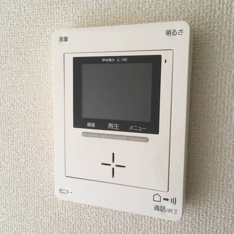 録画機能付きモニタドアホン