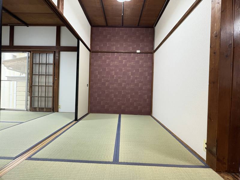 アクセントクロスでおしゃれな居室