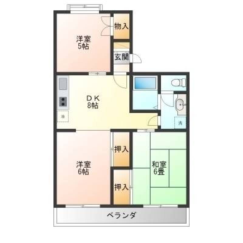 使いやすい間取りです