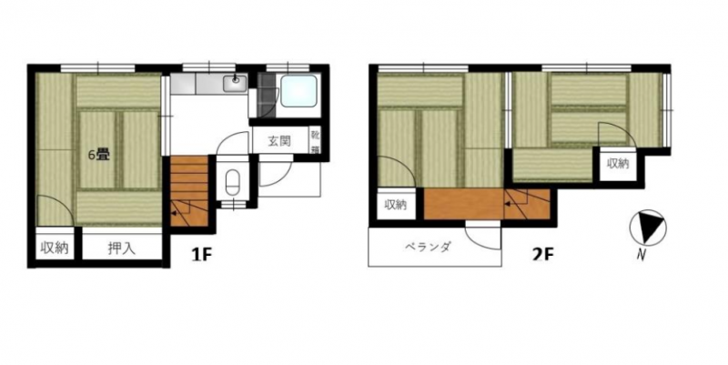 全部屋洋室に変更済！