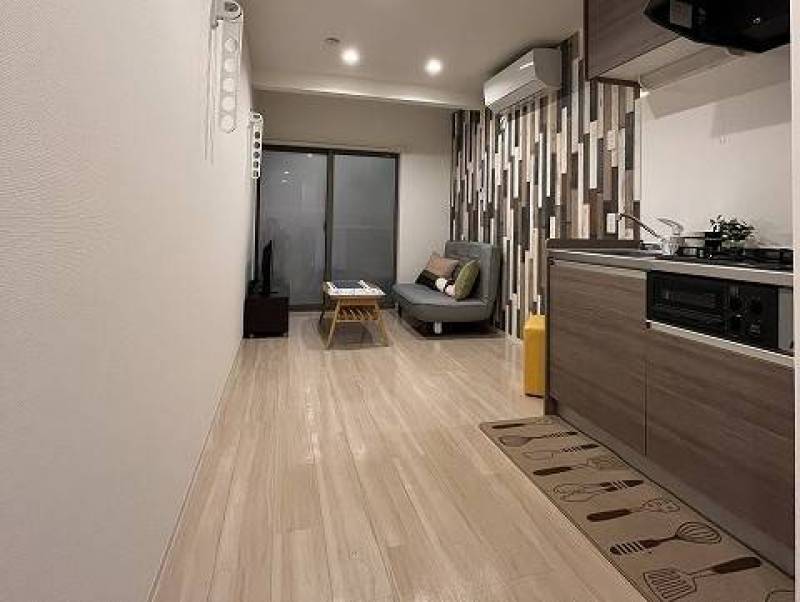 リビングとキッチン。