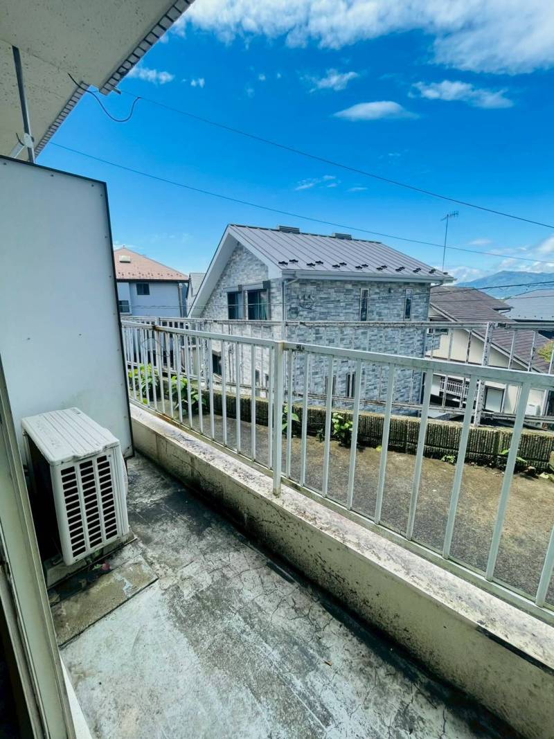 日当たり・風通し良好なバルコニー。お洗濯物もよく乾きます！