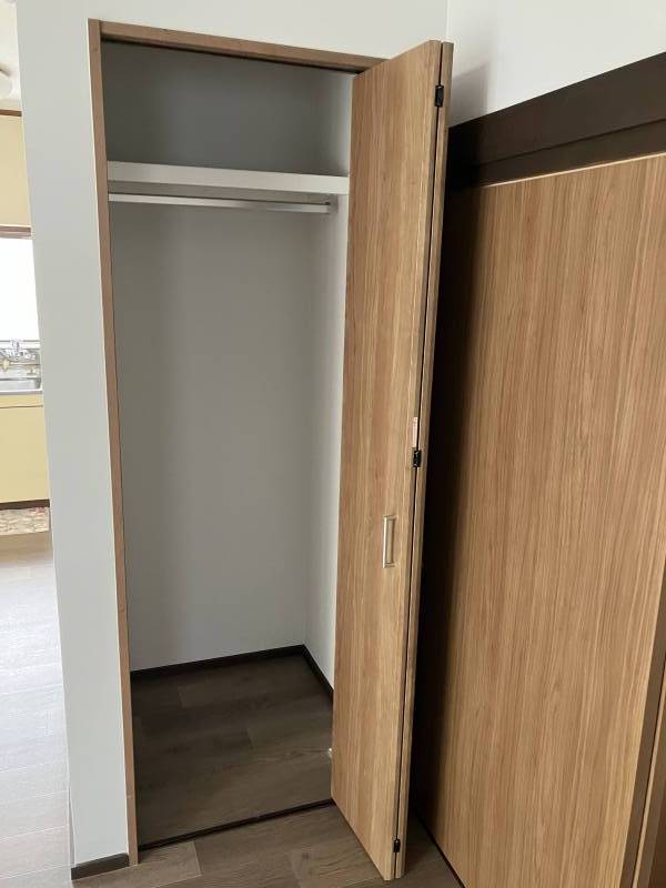 使い勝手の良いクローゼットで収納もバッチリ！