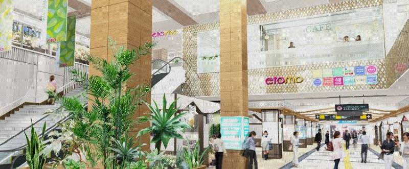 駅ナカも暮らしに便利な施設が充実