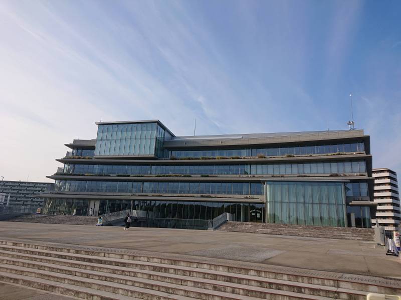 市役所が近くて何かと便利です。