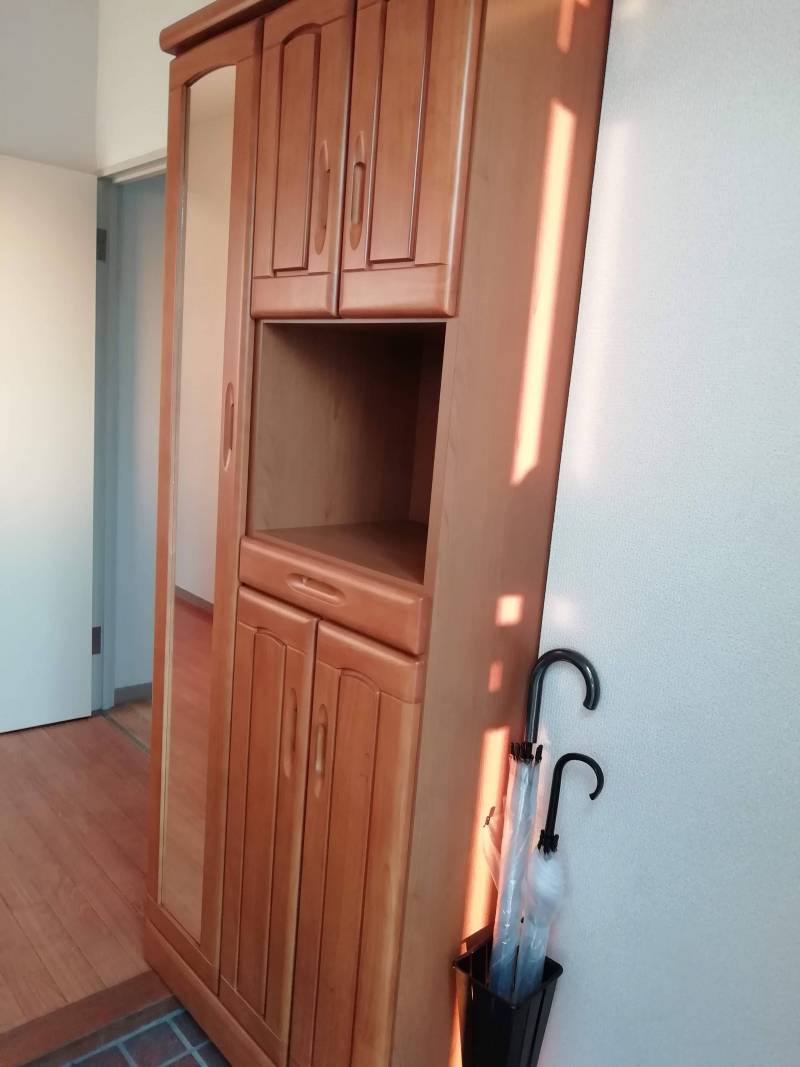 玄関まで家具も用意