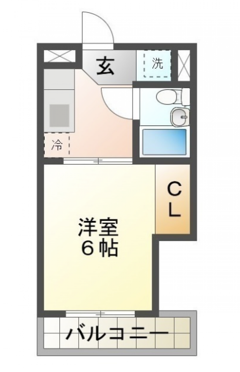 間取り図以上に広く感じていただけると思います。