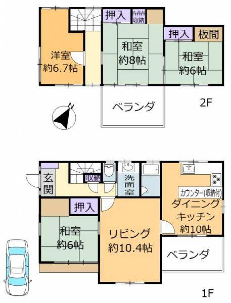 広々した空間でゆったりと過ごせますね♪