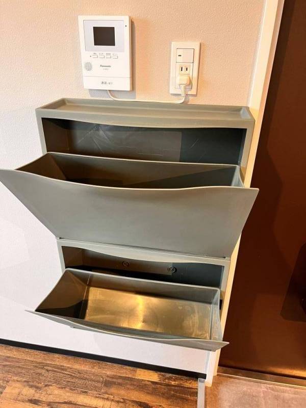 TVモニターホンとシューズボックス新規設置