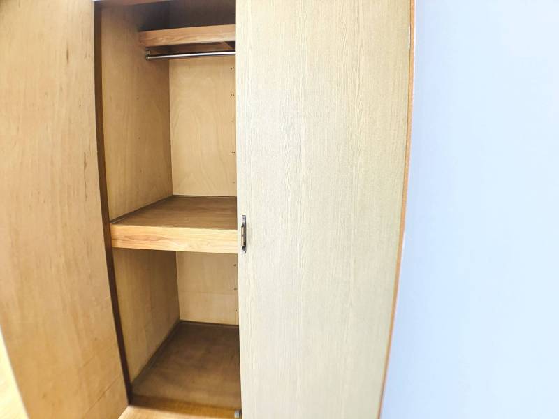 収納もしっかりあるので、お部屋がすっきりします