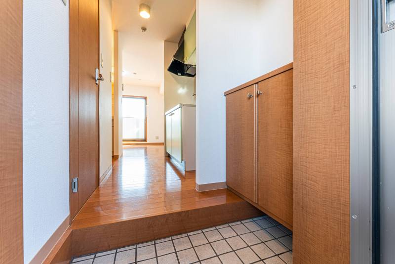 シューズボックスも完備。靴がたくさん入ります♪