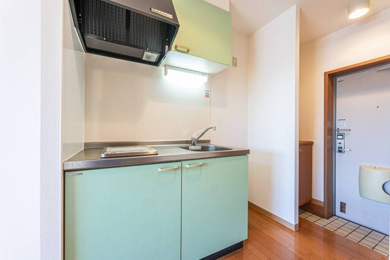 IHコンロ付きのシステムキッチン♪